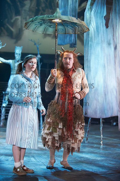 The Lion The Witch And The Wardrobe Play, The Lion The Witch And The Wardrobe, Tumnus Costume, Narnia Play, Narnia Costumes, Witch Wardrobe, Mr Tumnus, Lion Witch Wardrobe, Broadway Costumes