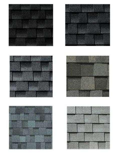 gray shingle samples Charcoal Grey Roof Exterior Colors, Black Roof Grey House, Gray Siding Black Roof, Light Grey Roof House Colors, Roof Colors For Tan House, Dark Roof House Color Schemes, Grey Roof House Colors, Black Roof House Colors, Roof And Siding Color Combinations