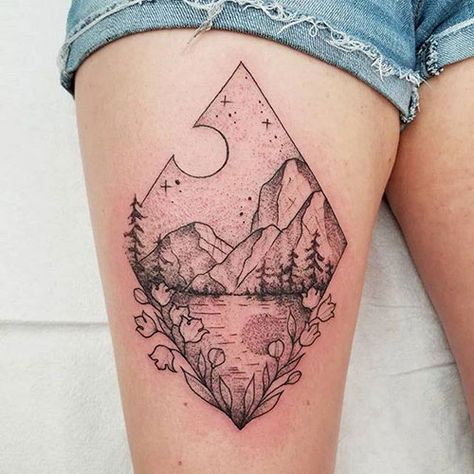 Front Thigh Tattoo, Front Thigh Tattoos, Upper Thigh Tattoos, Side Thigh Tattoos, Full Leg Tattoos, Thigh Tattoo Designs, Best Tattoos For Women, Thigh Tattoos, Japanese Sleeve Tattoos