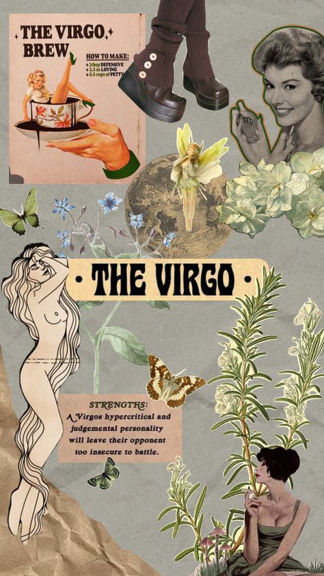 #virgo #virgoaesthetic #earthsign #nature #fyp #vibes Virgo Aesthetic, Virgo + Core + Aesthetic, Virgo Goddess, Virgo Art, Virgo Personality, Virgo Season, Little Miss Perfect, Zodiac Signs Virgo, Astrology And Horoscopes