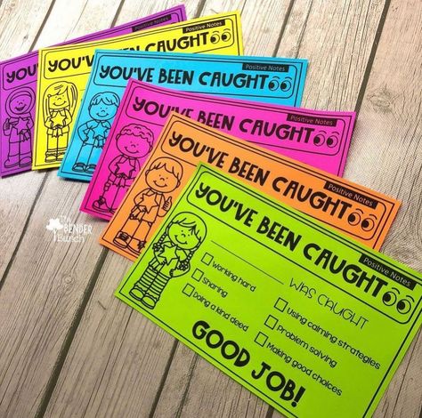 Positive Student Notes, Reward Chart Ideas, Classroom Reward Chart, Caught Being Good, Positive Notes Home, Making Good Choices, Positive Classroom Environment, Student Rewards, Calming Strategies