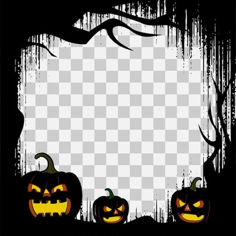 Vector plantilla de borde de marco de ha... | Premium Vector #Freepik #vector #decoracion-halloween #arana-halloween #happy-halloween #marco-halloween Marcos Halloween, Decoracion Halloween, Premium Vector, Happy Halloween, Halloween