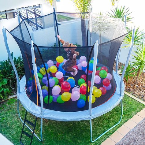 Springless Trampolines | Vuly Play Vuly Trampoline, Springless Trampoline, Outdoor Trampoline, Kids Trampoline, Trampolines, Play Equipment, Leaf Spring, Fun For Kids, Outdoor Bed