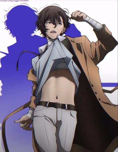 Bungo Stray Dogs Oc, Dazai Fanart, Bsd Oc, Bsd Fanart, Dazai Osamu Anime, Gintoki Sakata, Bungou Stray Dogs Characters, Dazai Bungou Stray Dogs, I Love You Baby