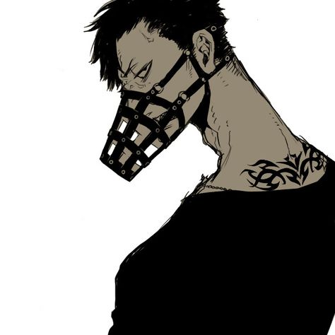 Tags: Anime, Kohsuke, GANGSTA., Nicholas Brown, Sharp Teeth, Dog Muzzle, Dog Tags Nicolas Brown, Gangsta Anime, Gangster Girl, Dog Muzzle, She Wolf, Boy Art, 그림 그리기, Anime Images, Manga Art