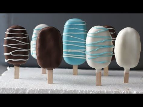 Make Cake Pops, Popsicles Cake, Store Bought Frosting, Cake Pops How To Make, Cake Pop Recipe, Cake Mixture, Homemade Cake Recipes, Cake Fillings, Caking It Up