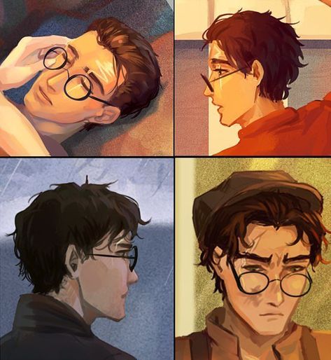 Convallarias on Instagram: “Harry from my drawings but in glasses, bc seems like I'm getting used to seeing him without them 🌞 #harrypotter #hp #convallarias_art” Mermaid In Love, Octopus Mermaid, Harry J Potter, Harry Potter Percy Jackson, Harry Potter Hogwarts Mystery, Harry Potter Artwork, Harry Potter Comics, Harry James, Harry James Potter