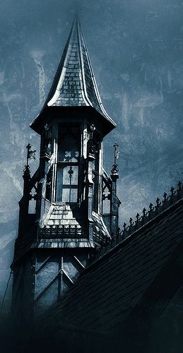 Gothic tower Gothic Tower Drawing, Gothic Buildings Drawing, Gothic Buildings Architecture, Gothic Steeple, Gothic Church Aesthetic, Dark Tower Tattoo, Gothic Tower, Goth Architecture, Gothic Gargoyles