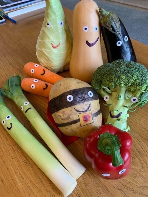 Supertato Crafts, Vegetable Activities For Preschool, Preschool Cooking Activities, Eyfs Space, Olivers Vegetables, World Book Day Activities, Preschool Cooking, Tuff Spot, Preschool Art Projects