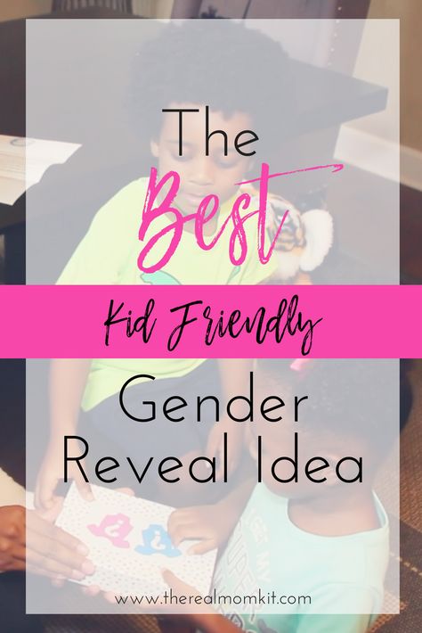 The Best Gender Reveal Idea! Perfect kid-friendly gender reveal idea for announcing gender of new sibling to toddlers. Sibling Reveal Gender, Gender Reveal Including Siblings, Gender Reveal For Older Siblings, Gender Reveal Including Older Sibling, Gender Reveal For Toddler Sibling, Gender Reveal With Toddler Sibling, Gender Reveal Ideas With Toddler, Gender Reveal With Toddler, Gender Reveal For Siblings