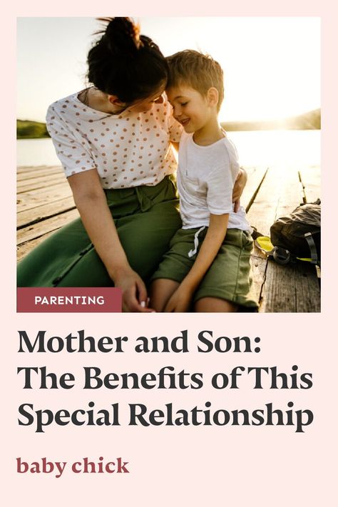 Any boy mom can tell you that the relationship between mother and son is very special. Here are some benefits of this unique relationship. #son Mother Son Relationship, Protective Behaviours, Types Of Play, Motherhood Inspiration, Levels Of Understanding, Baby Chick, Mother And Son, Second Trimester, Mother Son