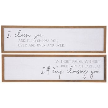 Bed Wall Decor, Wall Decor Hobby Lobby, I Choose You, Wall Decor Quotes, Diy Projects Videos, Print Coupons, Bed Wall, Wall Decor Set, Wood Wall Decor