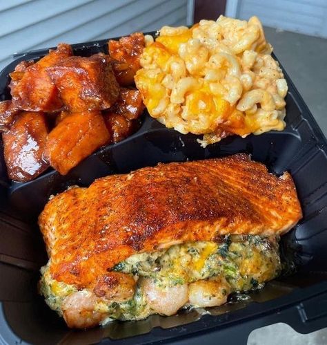 Plates To Sell, Selling Plates, Soul Food Recipes, Stuffed Salmon, Soul Food Dinner, Grocery Foods, Food Babe, Food Therapy, Food Recepie