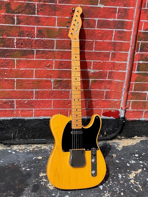 2000 Fender Telecaster '52 Reissue (1952 reissue) Butterscotch Blonde Butterscotch Blonde Telecaster, Guitar Obsession, Fender Telecaster, Electric Guitar, Guitar, Blonde