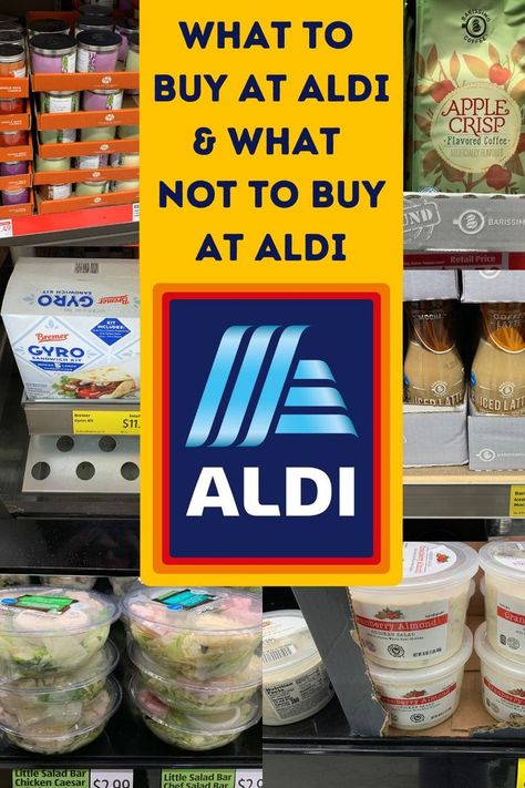 If you are wondering what to buy at Aldi and what not to buy at Aldi, means you have some familiarity with the store. Aldi is a discount supermarket whose entire goal is to keep costs low in order to pass the savings on to their shoppers. If you are accidentally buying an item that has been noted as not being the best, then you are losing part of your savings. Knowing what to buy at Aldi will also make your shopping experience so much more enjoyable and fun. Aldi Party Food, Aldi Meal Plan, Aldi Recipes, Aldi Shopping, Party Food And Drinks, What To Buy, Buy Coffee, Fabulous Foods, Apple Crisp