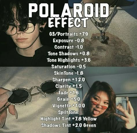 Polaroid Pictures Effect, Vsco Polaroid Preset, Polaroid Edit Vsco, How To Edit A Photo To Look Like A Polaroid, Vintage Picture Editing, Grunge Preset Lightroom, How To Edit Polaroid Effect, How To Make Photos Look Like Polaroids, How To Make Pictures Look Like Polaroids