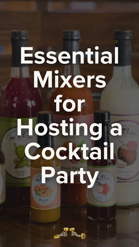 Planning a cocktail party? Learn about the key mixers you need, from premium syrups to fresh ingredients. Make sure your bar is ready for any occasion!

What mixers do I need for a party | How to host a cocktail party | Cocktail party essentials | Easy party mixers for cocktails | Must-have mixers for a party | Hosting a cocktail party guide | Cocktail mixers for large gatherings | Versatile cocktail syrups | Party cocktail ingredients | Best mixers for cocktails | How to stock a party bar Bar Essentials For A Party, Cocktail Party Decorations, Cocktail Party Decor, Party Hosting, Cocktail Essentials, Cocktail Syrups, Tiki Cocktails, Tiki Drinks, Cocktail Mixers