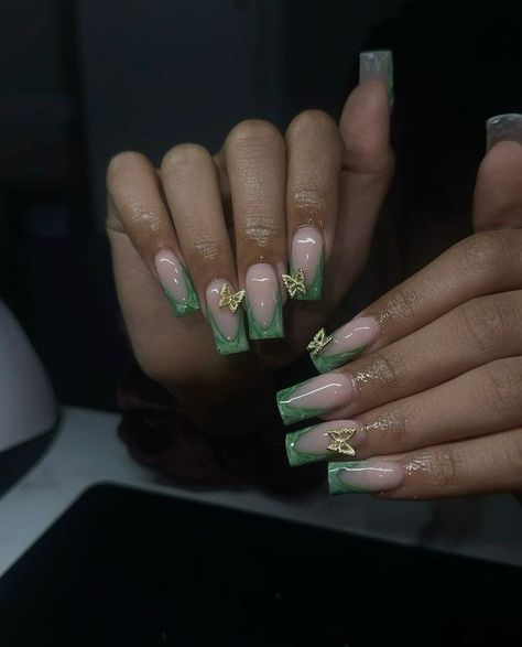 Marble French Tip Nails, Marble French Tip, Quinceañera Nails, Nail Info, Quinceanera Nails, Classy Acrylic, Nail Time, Girly Acrylic Nails, Classy Acrylic Nails