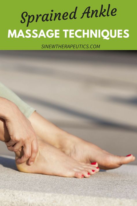 These massage techniques stimulate blood flow and relax tight muscles. Learn more about a Sprained Ankle at www.SinewTherapeutics.com Ankle Massage, Foot Massage Techniques, Medical Remedies, Ankle Sprain, Natural Headache Remedies, Foot Pain Relief, Knee Exercises, Sprained Ankle, Massage Benefits