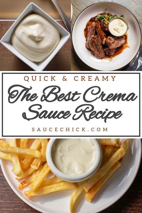 Crema Sauce Recipe Homemade Crema, Creamy Sauces, Wing Sauce Recipes, Wing Sauce, Homemade Sauce, Tangier, Creamy Sauce, Flavor Profiles, Sauce Recipe