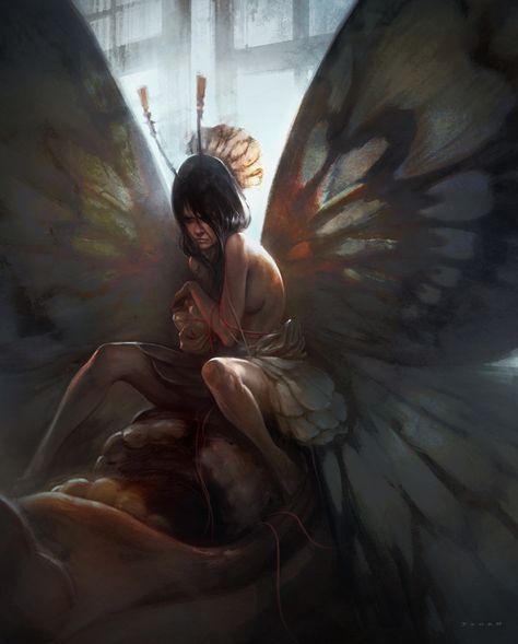 Jehan Choo — worx - ShockBlast Dark Tooth Fairy, Faery Art, Legends And Myths, Magical Creature, Fiction Idea, Fairy Artwork, My Fantasy World, Tooth Fairy, Fantasy Creatures