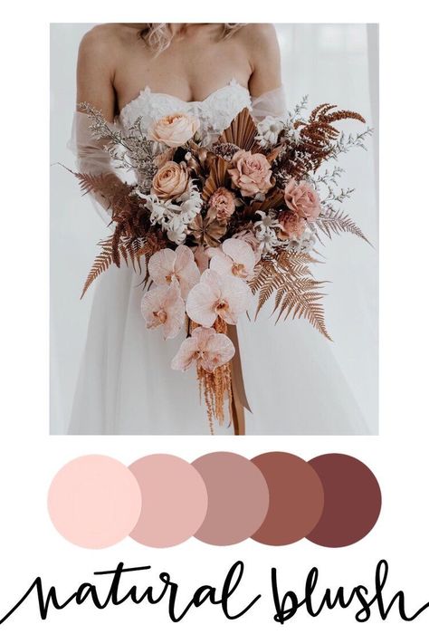 Fall Wedding Color Schemes, Wedding Color Pallet, Color Palette Inspiration, Winter Wedding Colors, Natural Blush, Spring Wedding Colors, Palette Inspiration, Wedding Colors Blue, Summer Wedding Colors