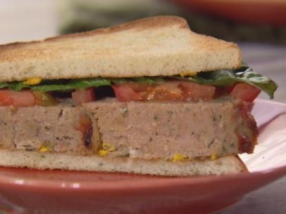 His and Hers Turkey Meatloaf Sandwich Recipe | Trisha Yearwood | Food Network Trisha Yearwood Turkey, Meatloaf Sandwich Recipe, Trisha's Southern Kitchen, Boxed Lunches, Trisha Yearwood Recipes, Meatloaf Sandwich, Boxed Lunch, Turkey Meatloaf Recipes, Southern Kitchen