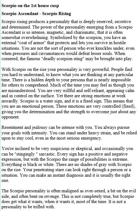 Scorpio 1st house cusp {Scorpio ascendant} Rising Scorpio Ascendant, Pluto In The 1st House, Scorpio Rising Woman, Rising Scorpio, Mars Astrology, Scorpio Ascendant, Zodiac Quotes Scorpio, Scorpio Rising, Rising Sign