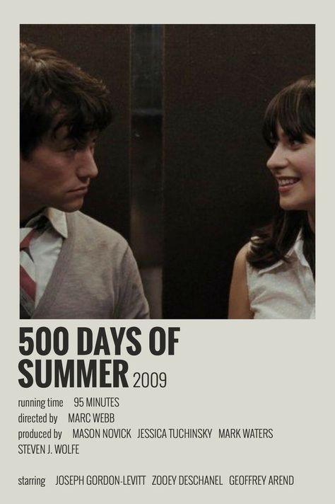 Show Polaroid Poster, 500 Days Of Summer, 500 Days, Polaroid Poster, Action Movies, The Movie, Movie Posters, Action Films, Film Posters