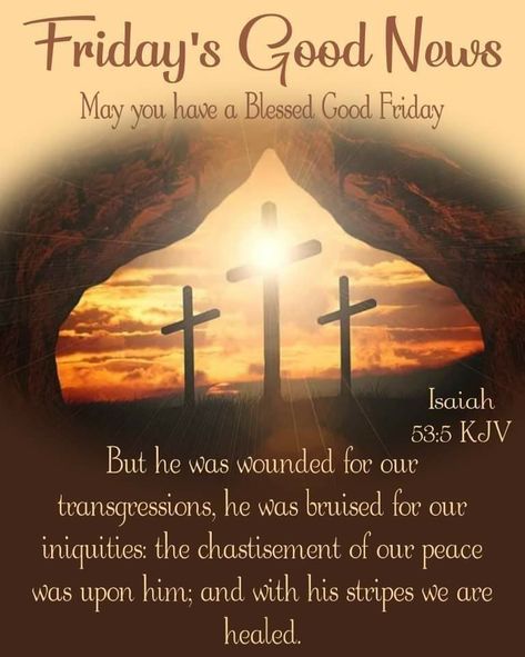 Friday Bible Verses, Good Friday Bible Verses, Good Friday Images, Verse Images, Friday Images, Blessed Friday, Christ Is Risen, Peace Be Upon Him, Inspirational Quotes God