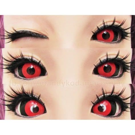 Tokyo Ghoul Cosplay - Phantasee Red Black Sclera Lens Gremlin Red Eyes Contacts, Sclera Lenses, Red Contacts Lenses, Black Sclera, Red Contacts, Colored Eye Contacts, Eye Contacts, Circle Lens, Eye Contact Lenses