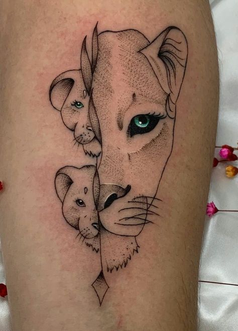 Link Tattoo Ideas, Mom Lion And Cub Tattoo, Letter Design Tattoo, Initial A Tattoo, Tattoo Arm Women, Boy Mom Tattoo, Art Drawings Tattoo, For Women Tattoo Design, Letter A Tattoo