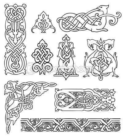 Arte Viking, Tooling Patterns, Norse Tattoo, Nordic Tattoo, Celtic Knot Designs, Viking Designs, Celtic Patterns, Celtic Knotwork, Viking Symbols