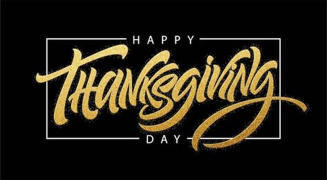 Vector thanksgiving typography for greet... | Premium Vector #Freepik #vector #happy-thanksgiving #thanksgiving #happy-text #thanksgiving-food Thanksgiving Graphic Design, Thanksgiving Typography, Happy Text, Thanksgiving Flyer, Thanksgiving Happy, Thanksgiving Greeting Cards, Thanksgiving Food, Happy Thanksgiving Day, Png Text