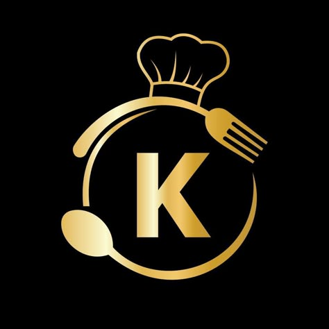 Chef Profile Picture, Kitchen Logo Design Ideas Graphics, Chef Logo Design Graphics, Cooking Logo Kitchen Art, Chef Logo Design Ideas, Logo Design For Food Business, Logo For Food Business, Logo Design Ideas Food, Cooking Logo Design