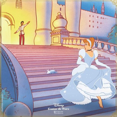 Cinderella Running Down The Stairs, Cinderella Ballroom Scene, Cinderella Art Illustrations, Cinderella Animation, Cinderella Core, Cinderella Illustration, Cinderella Running, Cinderella Cleaning, Cinderella Original