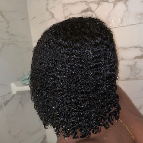 Wet Curly Hair Black Women, Wet Afro Hair, Wet Look Natural Hair, Back To School Hairstyles Curly, Hairstyles Mini Twist, School Hairstyles Curly, Wet Hair Curls, Length Retention Natural Hair, Cute Hairstyles For Black Women