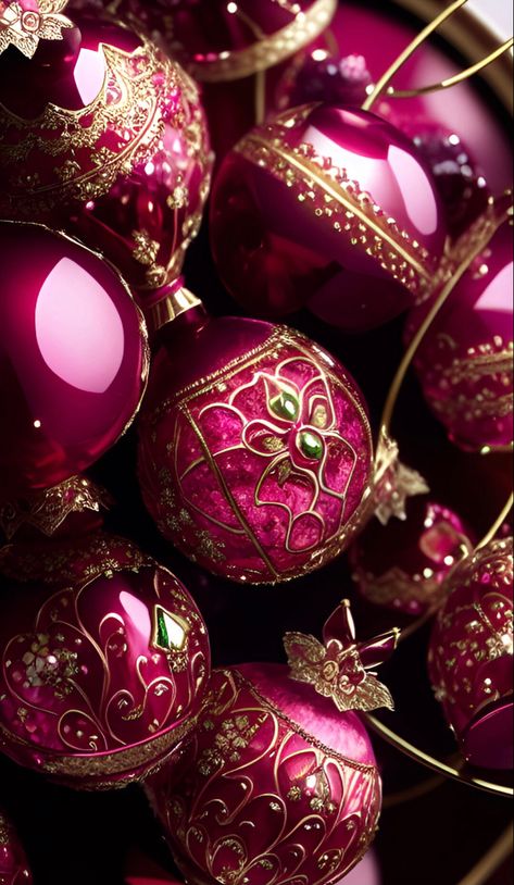 Xmas Swags, Magenta Christmas, Texture Png, Purple Christmas Tree, Purple Flowers Wallpaper, Christmas Barbie, Photography Artist, Gold Christmas Decorations, Lovely Flowers Wallpaper