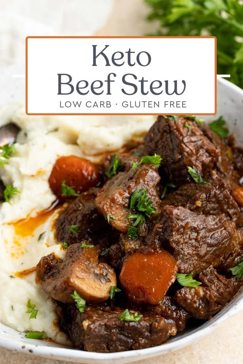 Keto Beef Tips, Keto Beef Stew, Keto Beef, Egg Diet Plan, Carrots Celery, Boiled Egg Diet Plan, No Carb Recipes, Best Low Carb Recipes, Boiled Egg Diet