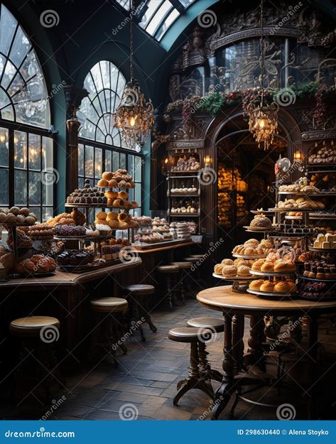 A stall with cakes and cookies at a Christmas market. Bakery with festive sweets. Plates with gingerbread and candy. AI generated Christmas Cookies Display, Cookies Display, Market Bakery, Cookie Display, Decorating Frosting, Cookie Bakery, Cakes And Cookies, Cake Decorating Frosting, Christmas Market