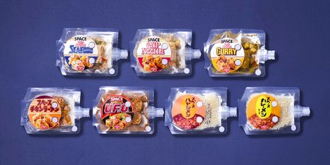 Nissin Develops Space Cup Noodles for Astronauts | HYPEBEAST Nissin Cup Noodles, Space Food, Curry Rice, Dried Shrimp, Cup Noodles, Beef And Rice, Instant Noodle, Food Concept, Food Packaging Design