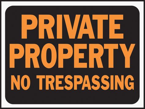 Private Property No Trespassing Sign (Set of 10) No Trespassing Sign, Private Property Signs, Bar Restaurant Design, Architecture Restaurant, No Trespassing Signs, Property Signs, No Trespassing, Design Café, Bold Color Schemes