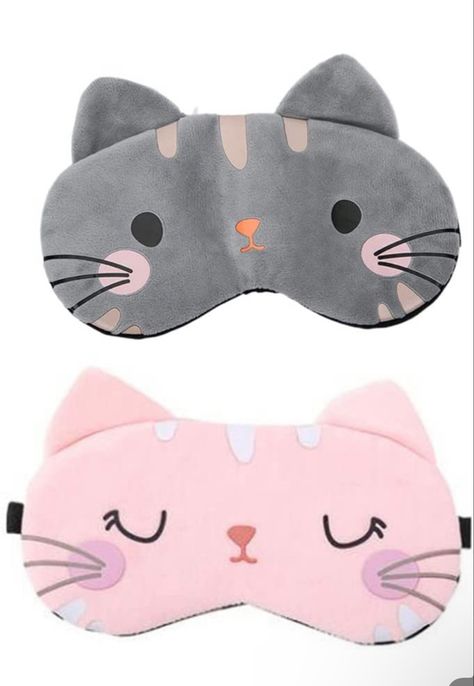 These eye masks are dreamy! #eyemask #cat #kids Travel Cat, Cute Cat Sleeping, Cat Sleep, Mask Cat, Sleeping Eye Mask, Sleep Eye, Sleep Funny, Söt Katt, Cat Kids