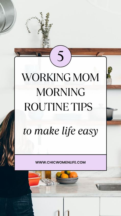 5 Working Mom Morning Routine Tips to make life easy Working Mom Morning Routine, Mom Morning Routine, Prepare Breakfast, Easy Morning Routine, Morning Routine Tips, Best Summer Nail Color, Morning Hugs, Hugs And Cuddles, House Chores