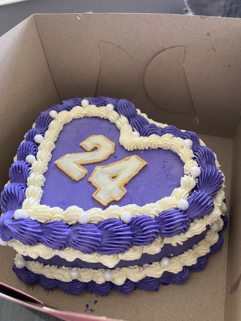 Kobe Birthday Cake, Kobe Year Cake, Kobe Year Birthday Ideas, Kobe Cake, Lakers Cake, Nba Wife, 24th Birthday Cake, Scorpio Szn, Spongebob Birthday Cake