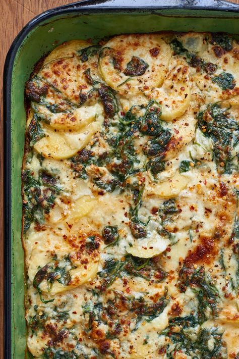 Recipe: Polenta Florentine | Kitchn Polenta Dinner Recipes Vegetarian, Polenta Dinner Recipes, Baked Polenta Rounds, Weeknight Sides, Tube Polenta, Vegetarian Fall Recipes, Fall Recipes Vegetarian, Polenta Dishes, Polenta Rounds