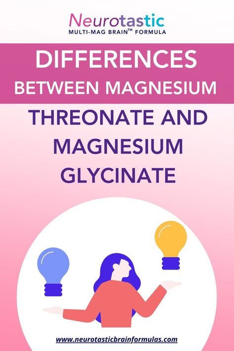 Differences Between Magnesium Threonate and Magnesium Glycinate Magnesium Glycinate Benefits, Magnesium Threonate, Signs Of Magnesium Deficiency, Brain Hacks, Best Magnesium, Low Magnesium, Magnesium Rich Foods, Liver Diet, Metabolic Disorders