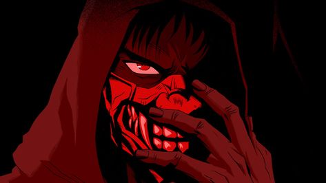 Adult Swim Sets Premiere for New Anime Series ‘Ninja Kamui’ Iphone Wallpaper 8k, Ninja Kamui, Ninja Illustration, Face Edit, Ninja Mask, Action Poses Drawing, Chill Wallpaper, Anime Photo Profile, Profile Dark