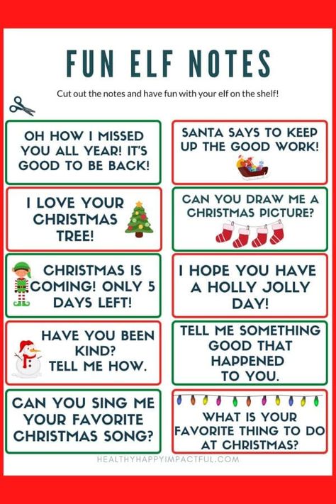 Elf On The Shelf Printable Notes, Notes From Elf On The Shelf, Elf On The Shelf Free Printables, Elf On Shelf Notes, Elf On The Shelf Notes, Elf Printables Free, Table Holiday Decor, Elf On Shelf Printables, Elf Goodbye