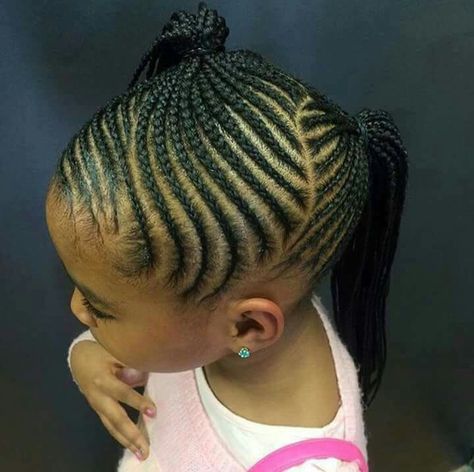 2 ponytails braid pattern Kids Hairstyle, Lil Girl Hairstyles, Kid Braid Styles, Natural Hairstyles For Kids, Kids' Braids, Girls Hairstyles Braids, Girls Braids